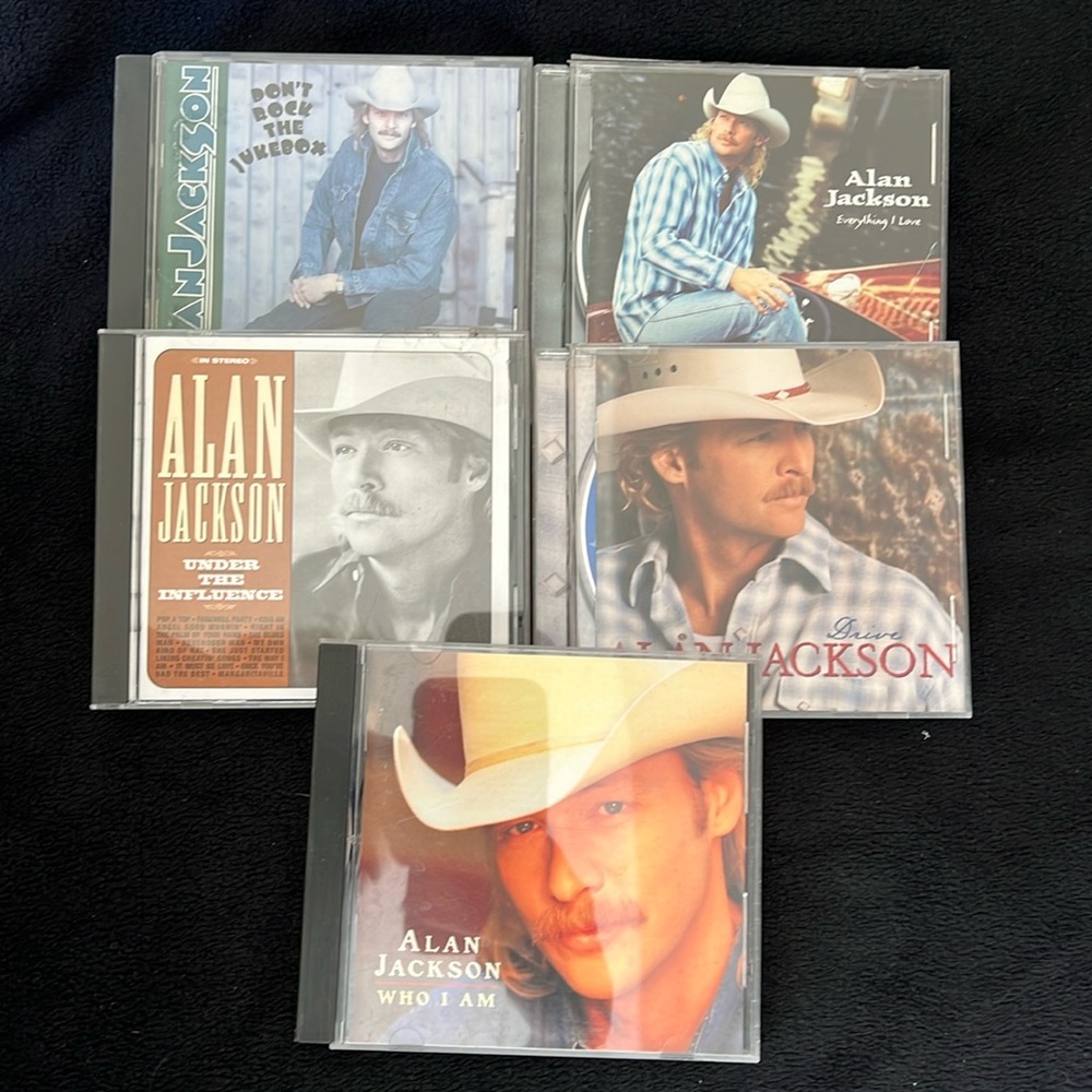 Alan Jackson CD’s